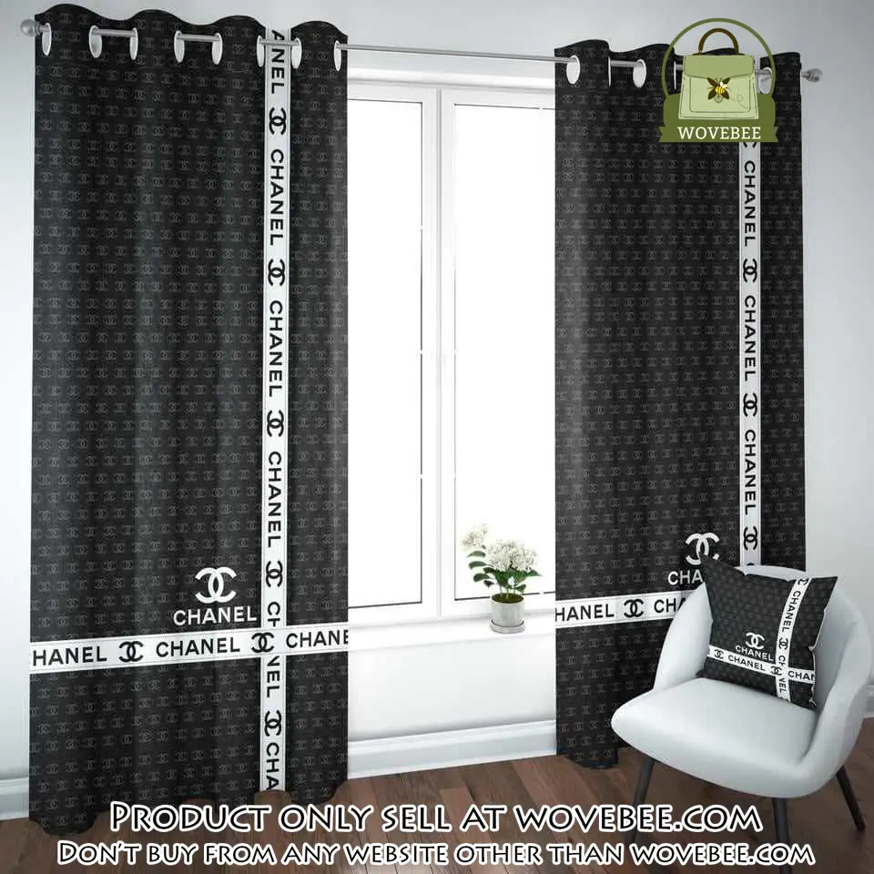 Chanel fashion premium window curtains hot  set wc105 wvb0522751